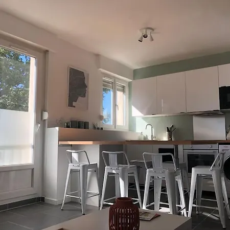 Le Bellevue - Parc, Gare Et Vieille Apartment *